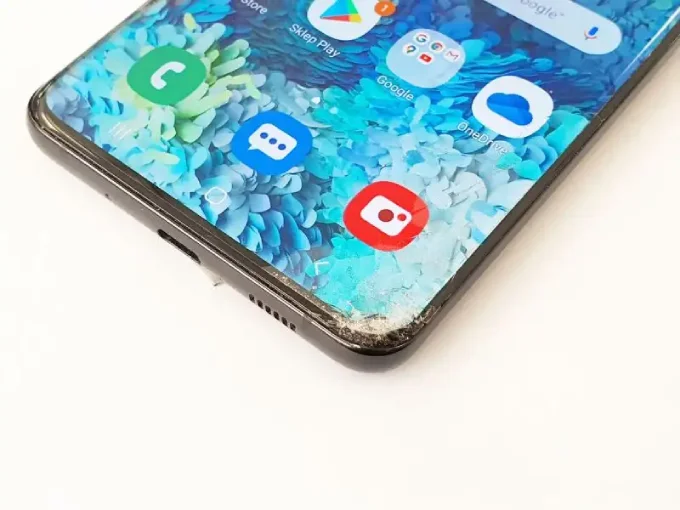 Uszkodzony wyświetlacz Samsung Galaxy S20 Ultra 5G