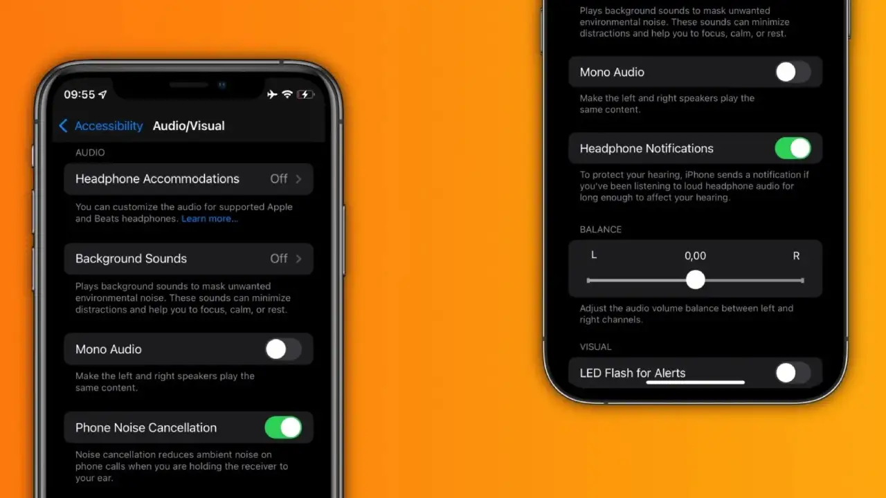 jak działa redukcja szumów iphone