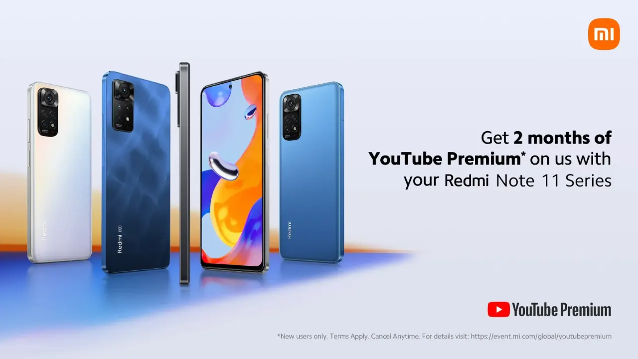 promocja na youtube premium przy zakupie xiaomi