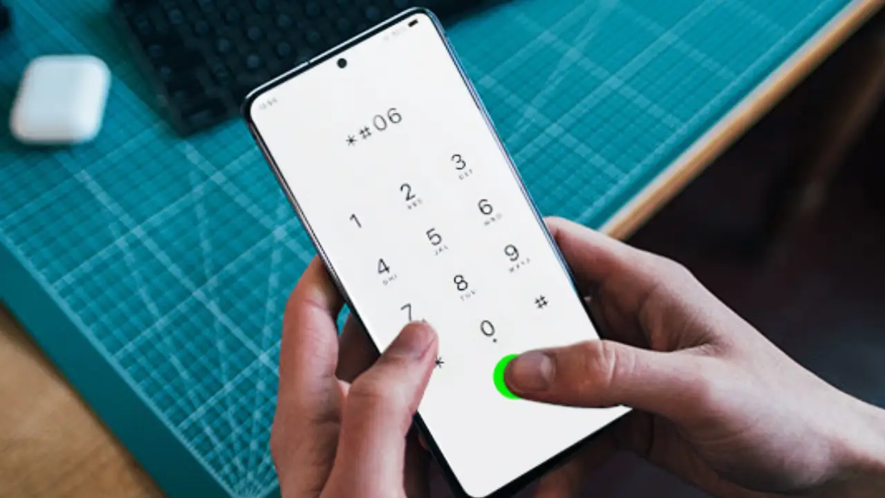 weryfikacja smartfonu w menu serwisowym