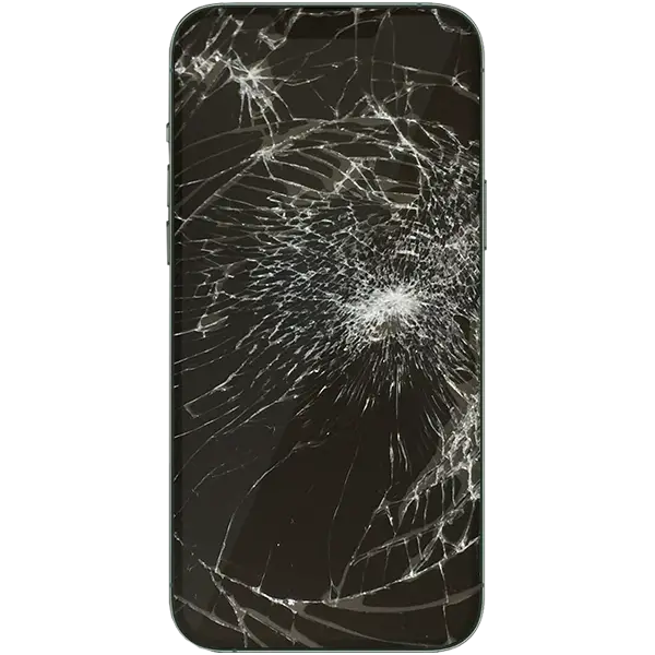 Telefon ze zbitą szybką