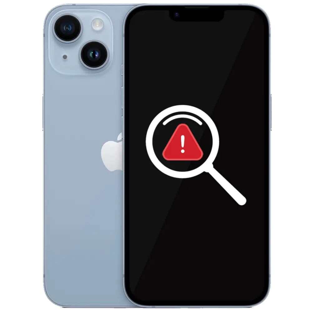 diagnoza iphone 14 w serwisie pan szybka