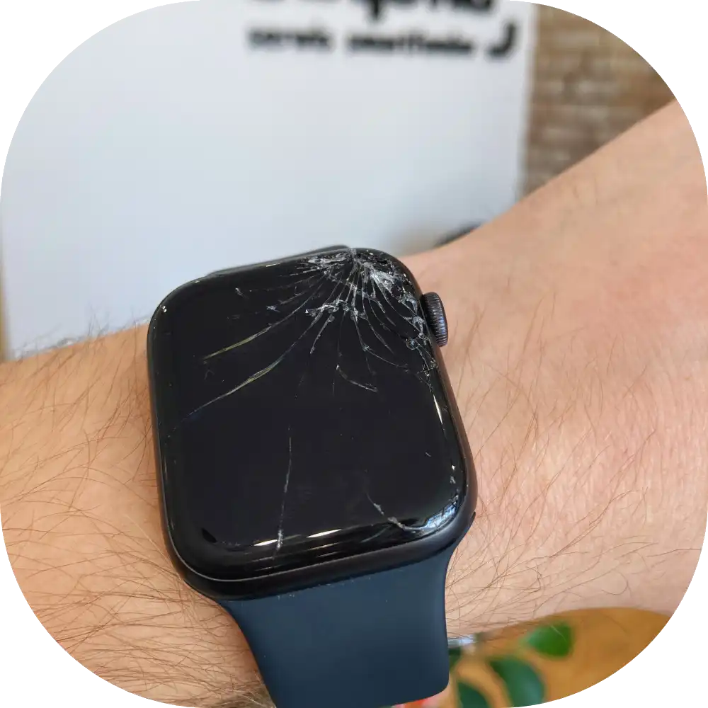 uszkodzony apple watch
