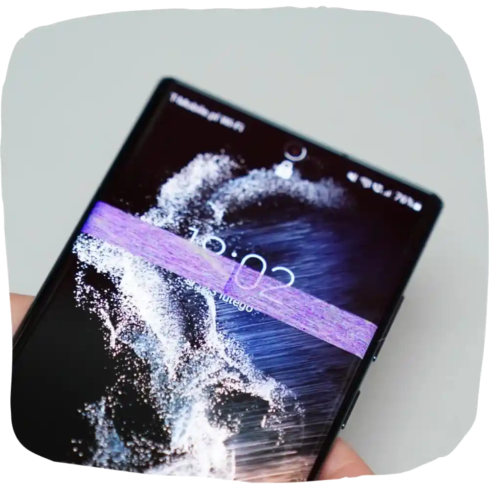 uszkodzony wyświetlacz samsung