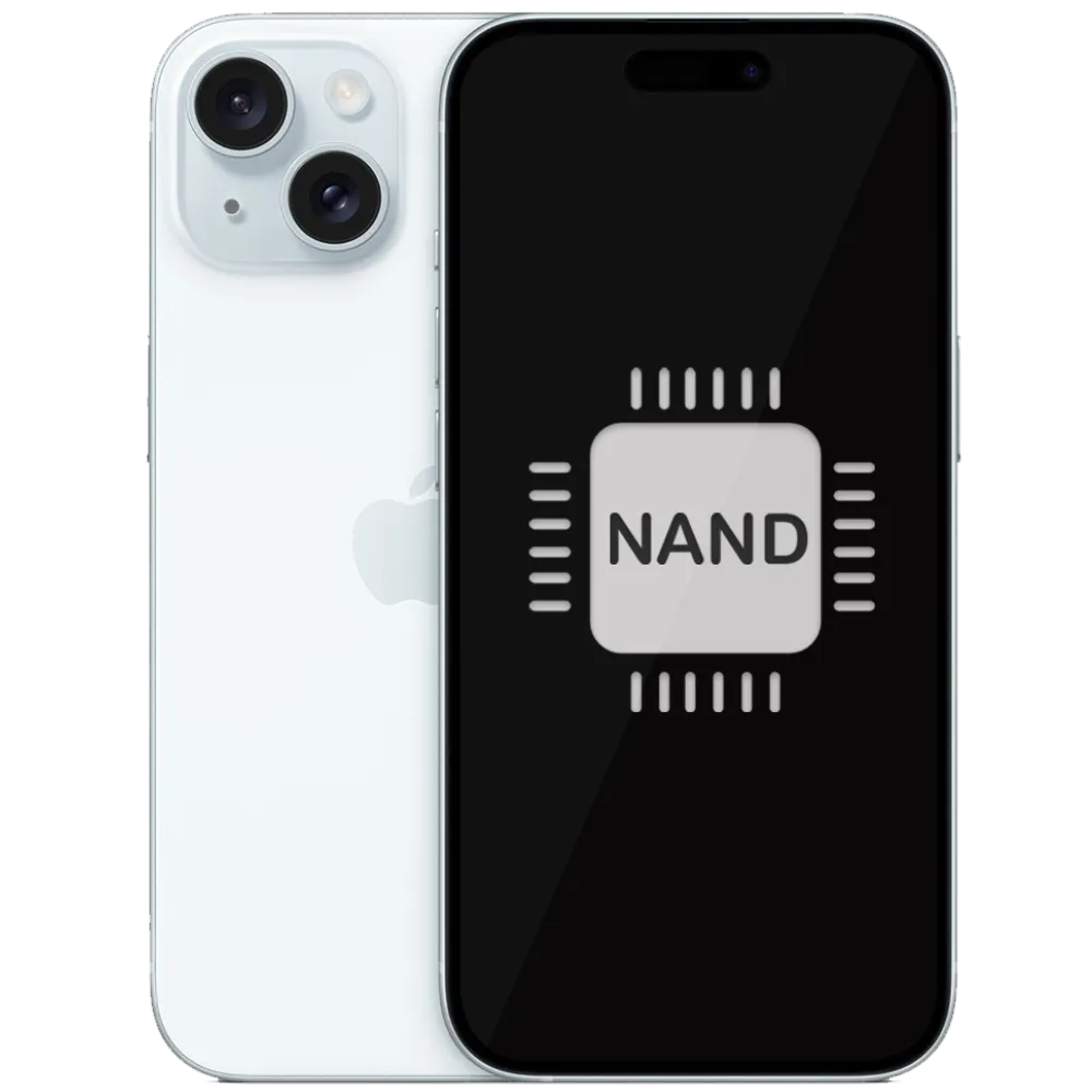 naprawa układu nand w telefonie iphone 15