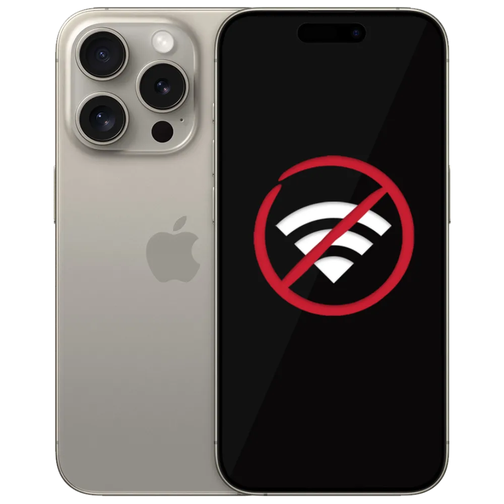naprawa modułu wifi bluetooth w telefonie iphone 15 pro