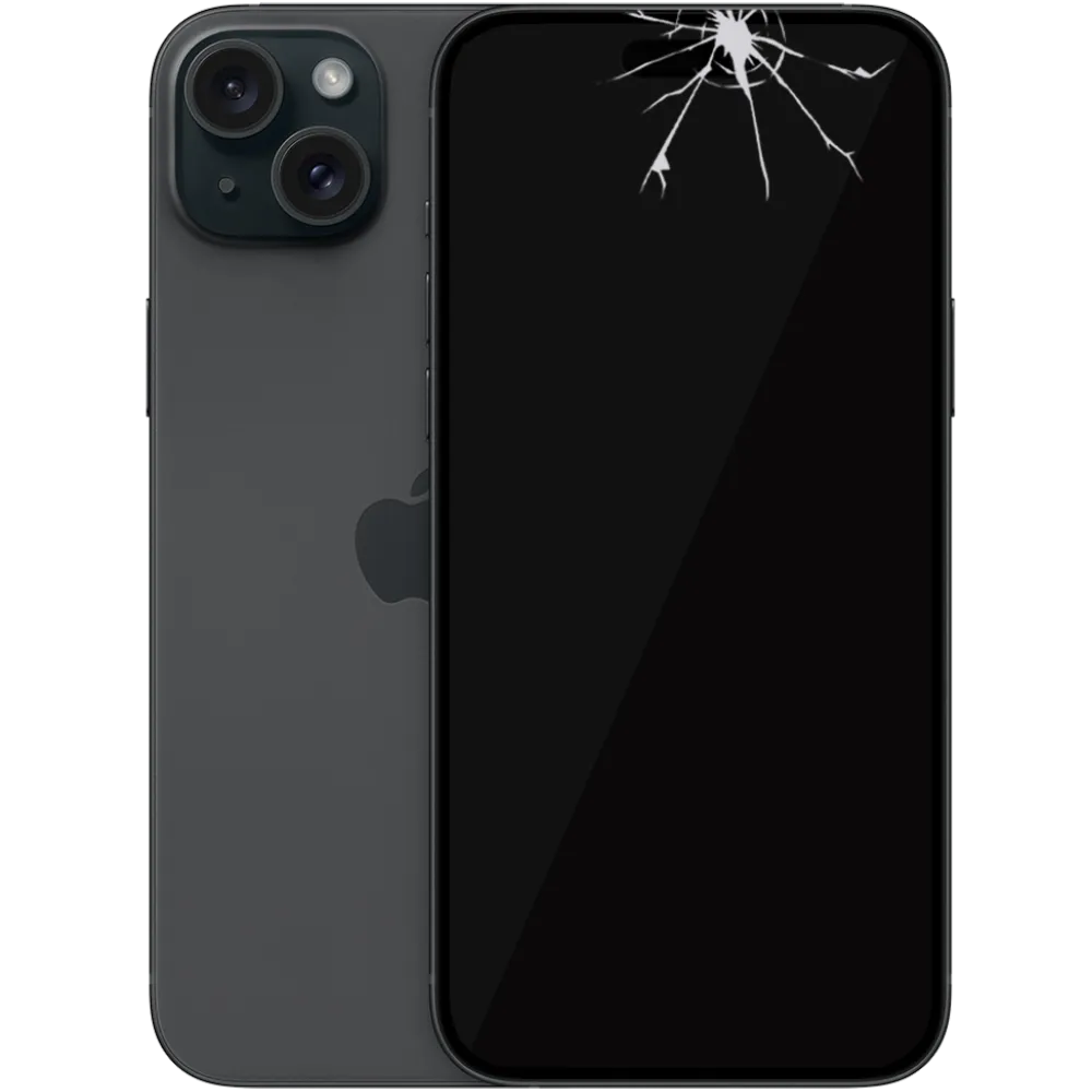 wymiana przedniego aparatu w telefonie iphone 15 plus