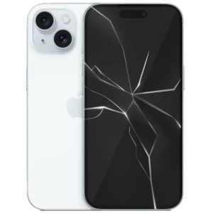 wymiana zbitej szybki w telefonie iphone 15